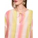 Marccain Sports - AS 5131 W54 - Blouseshirt met streepverloop 